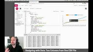 Two Columns from CSV – Time Series/Designing With Data
