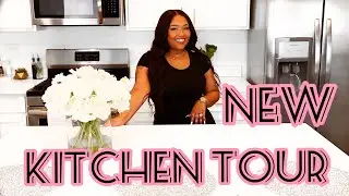 2021 New Kitchen Tour | All White Kitchen