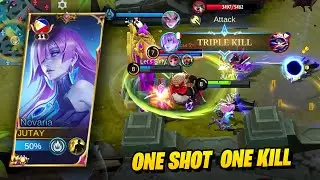 AGGRESSIVE NOVARIA GAMEPLAY 2023 | MLBB | TEAM SH1FTY