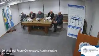 20 años de la implementación del Fuero Contencioso Administrativo