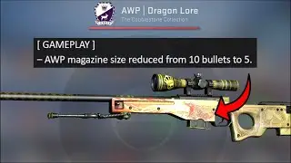 The AWP was just Nerfed...