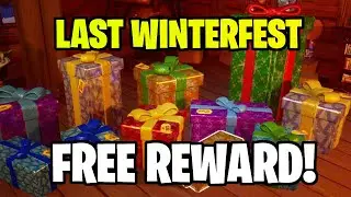 THE FINAL FREE WINTERFEST REWARDS - FORTNITE