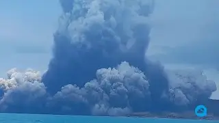 Eruption of Tonga's Hunga-Ha'apai volcano continues