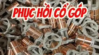 Phục hồi cổ góp máy phát điện @KENHKIENTHUCOTO