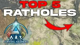 Top 5 Best Hidden Ratholes - Ark: Survival Ascended!