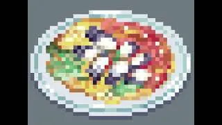 Oyster Omelet | Pixel art