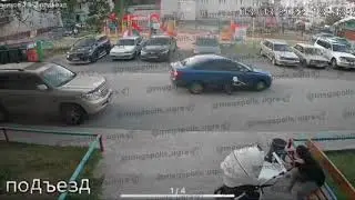 В Нижневартовске ребенка сбили на глазах у матери
