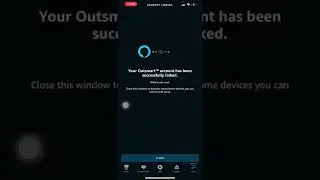 Bind Alexa app with Outsmart App