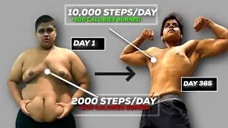 🇮🇳 I Fasted For 365 Days and Walked 10,000 steps Every Single Day