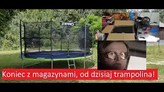 Trampolin Ogrodowa  ZIPRO Jump Pro 14 #zipro #trampolina