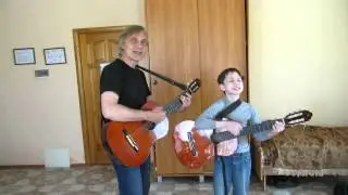 Виктор Барбашов-репетиция перед концертом