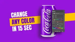 Change any color of an object in Photoshop