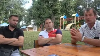 В Сумах із Григоровим Б.Т., архів 