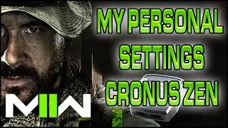 My MWII Personal Setting For Cronus Zen PC Mouse and Keyboard