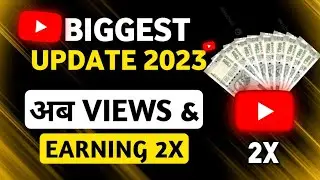 Youtube biggest update 2023🔥| Ab earning hogi 2X | Youtube new feature audio language change