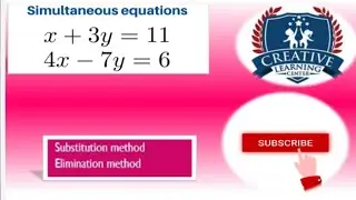 Solving Simultaneous Equations
