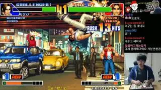 Kof 98 - Kim Sliding and Haki Cancel Compilation
