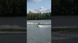 Wakeboar jumping #wakeboarding