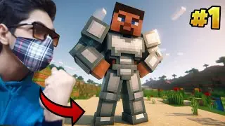 A New JOURNEY  ! MINECRAFT PE 🔥 Survival SERIES in HINDI [ EP 2 ]