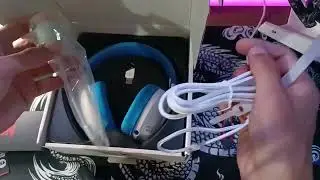 Headset Gamer Redragon Ire Pro H848 Bluetooth/Wireless - Branco e Azul