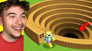 Voici la Porte la plus LONGUE de MINECRAFT !