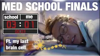 Vlog: Final Exam | MED SCHOOL FROM HOME