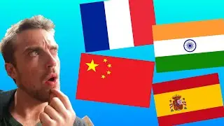 American trying to read foreign languages.