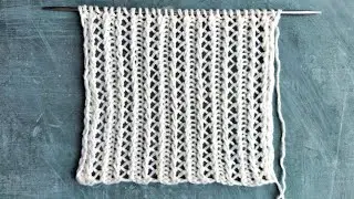 Gorgeous small openwork pattern 🔥 Simple and easy to knit