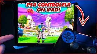 USE PS4 CONTROLLER WITH iOS GAMES (LIKE FORTNITE) // CONNECT CONTROLLER TO IOS 13 NO JAILBREAK