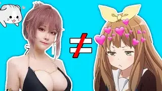 3D ДЕВУШКИ против 2D БОГИНЬ | Неравная битва