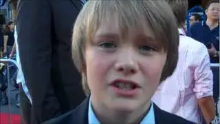 TINA GREY FROM RED CARPET DRIVE INTERVIEWS DAKOTA GOYO AT DISNEY REAL STEEL PREMIERE