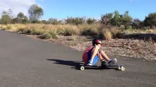 LONGBOARDING WITH SLOW MO SHOTS
