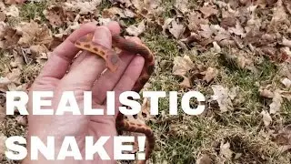 Extremely Realistic Soft Scary Toy Rubber Snake Funny Prank 5 Feet Long