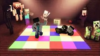 Дискотека в Minecraft. Светомузыка и танцпол