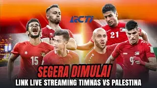 SEGERA DIMULAI!! Link Live Streaming Timnas Indonesia Vs Palestina