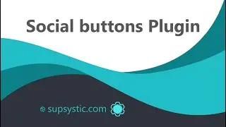 How to add social share buttons on the website