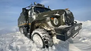 По зимнику на Урале