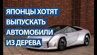 Япония предлагает выпускать автомобили из древесных волокон