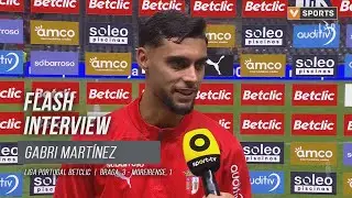 Gabri Martínez: "Estou sempre disponível para o mister"