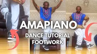 Amapiano dance footwork tutorial 🔥