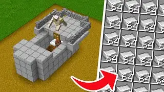 Iron Farm Minecraft 1.21+ - BEST DESIGN
