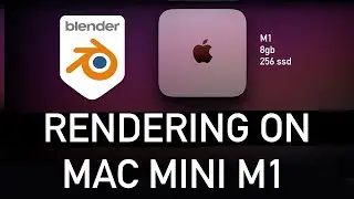 Blender rendering on Mac Mini m1