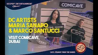 Marco and Maria Visit Comicave Dubai