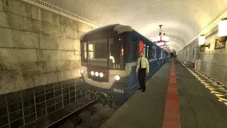Петербургский  метровагон 81-540.7 Президентский|Gmod Metrostroi FS#2