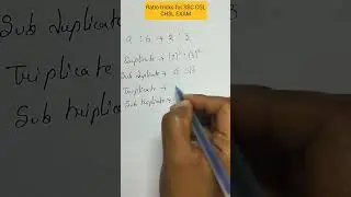 Ratio tricks 