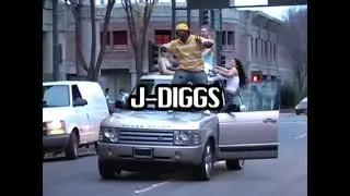 J Diggs and Dirty Girls Ghost Ridding The Range Rover in Stockton