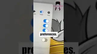 Procreate Tip: Procreates Interface change, Like to Dark... #shorts