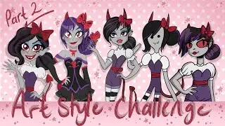 10 Art Style Challenge | SPEEDPAINT |Part 2