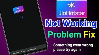 Hotstar something went wrong please try again Problem fix || hotstar not working problem