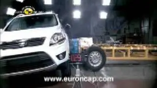 Краш-тест Ford Kuga от EuroNCAP. Боковой удар